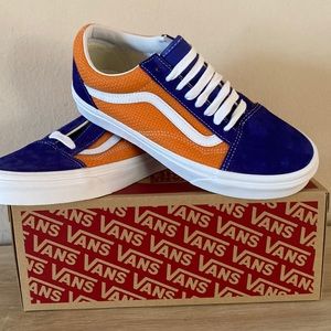 New Vans shoes Women’s 8 retro Orange purple NewwBox